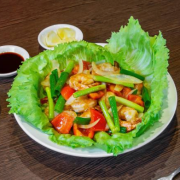 Garlic Prawn and Vegetables